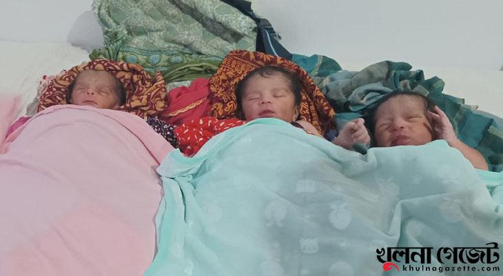 লোহাগড়ায় একসঙ্গে ৩ কন্যা সন্তানের জন্ম