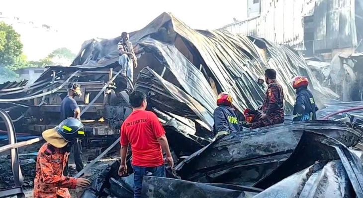 কর্ণফুলী ইপিজেডে ফোম কারখানায় আগুন নিয়ন্ত্রণে