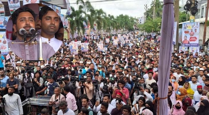 আগামীর আন্দোলন দুর্নীতি ও চাঁদাাজির বিরুদ্ধে: নাহিদ ইসলাম