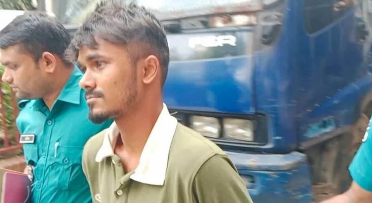ব্যবসায়ীকে পাথর মেরে হত্যা: ছাত্রদল নেতা রবিনের দায় স্বীকার