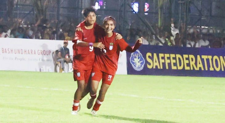 ভুটানকে ৩-০ গোলে হারাল বাংলাদেশ