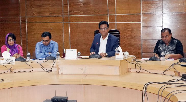 গণঅভ্যুত্থান দিবস উদযাপনের লক্ষ্যে কেসিসি প্রস্তুতি সভা