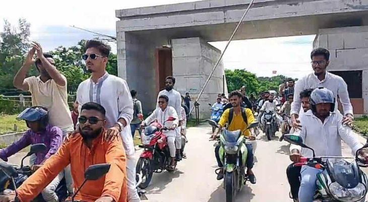 বহিরাগতদের নিয়ে গোবিপ্রবিতে ছাত্র অধিকার নেতার শোডাউন: শিক্ষার্থীদের বিক্ষোভ
