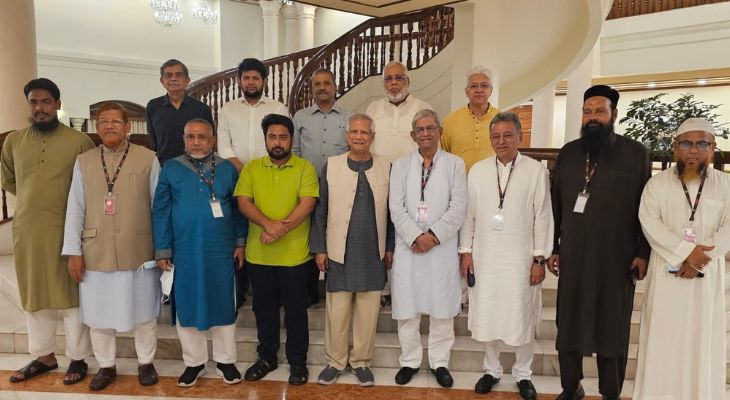 সরকারের পাশে থাকবে রাজনৈতিক দলগুলো, ফ্যাসিবাদ মোকাবিলার ঘোষণা