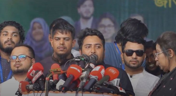 দুই ছাত্র উপদেষ্টার বিরুদ্ধে ষড়যন্ত্র করা হচ্ছে : নাহিদ
