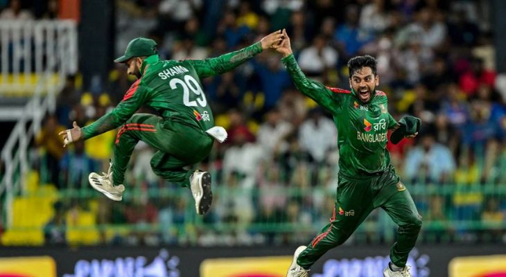 তানভীরের প্রথম ফাইফার, ম্যাচে ফিরল বাংলাদেশ