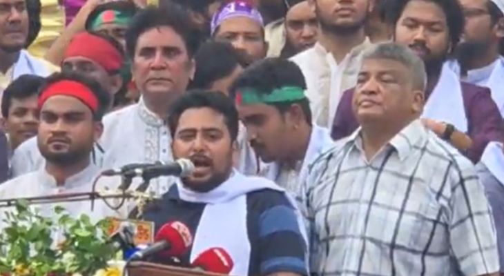 এনসিপির কর্মসূচিতে বাধা দিলে আ. লীগের মতো পরিণতি হবে
