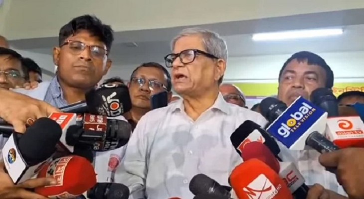 শুধু হাসিনা নয়, আ.লীগেরও বিচার হওয়া উচিত : ফখরুল
