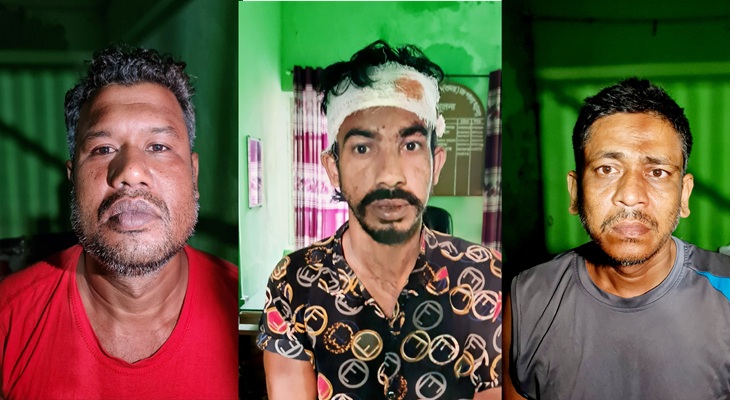 রূপসায় অস্ত্রসহ আওয়ামী লীগের ৩ নেতাকর্মী গ্রেফতার