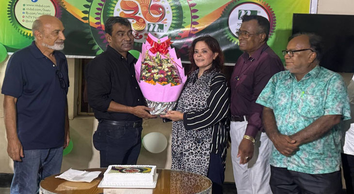 খুলনায় এনটিভি’র প্রতিষ্ঠাবার্ষিকী পা‌লিত