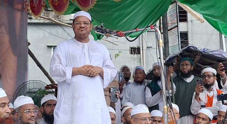 ফ্যাসিবাদ ঠেকাতে পিআর পদ্ধতির নির্বাচন জরুরি: চরমোনাই পীর