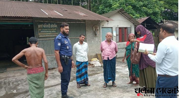 নড়াইলে বস্তায় মূল্য না লেখায় রাইস মিলকে জরিমানা