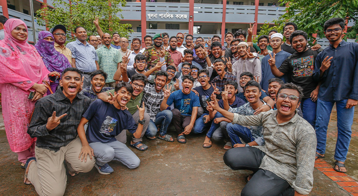 খুলনা পাবলিক কলেজের পাসের হার ৯৯.৫২ শতাংশ