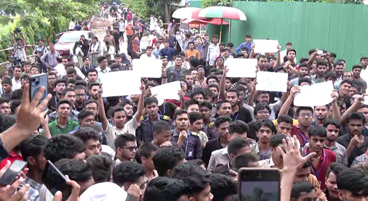 মাইলস্টোন শিক্ষার্থীদের ৬ দফা দাবি মেনে নেওয়া হয়েছে