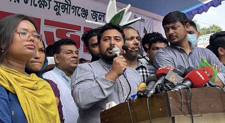 মুজিববাদ শেষ না হওয়া পর্যন্ত লড়াই চলবে : নাহিদ