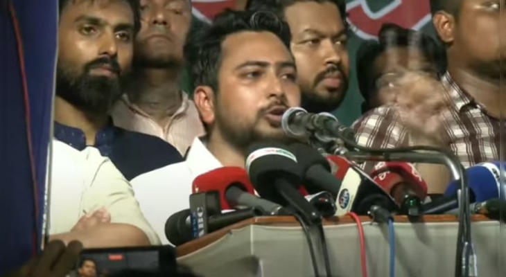 এবার আমাদের লক্ষ্য হচ্ছে সংসদ ভবন: নাহিদ ইসলাম