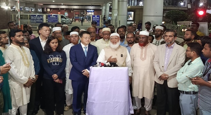 চীন গেলেন জামায়াত আমিরসহ ৮ সদস্যের প্রতিনিধি দল