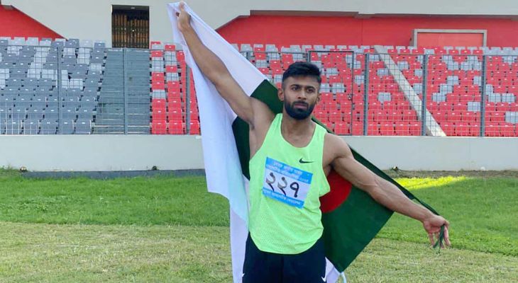 দ্রুততম মানবের মুকুট পুনরুদ্ধার করলেন ইমরানুর