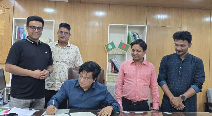 সানচোন ইউনিভার্সিটির সঙ্গে গোবিপ্রবির একাডেমিক সহযোগিতার চুক্তি