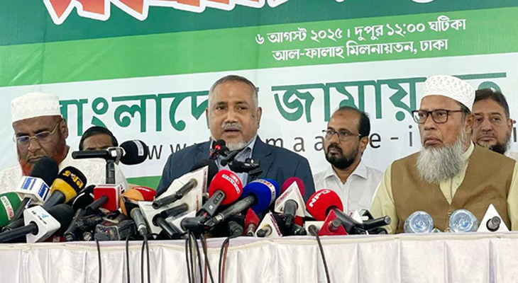 জুলাই সনদের ভিত্তিতেই নির্বাচন চায় জামায়াত