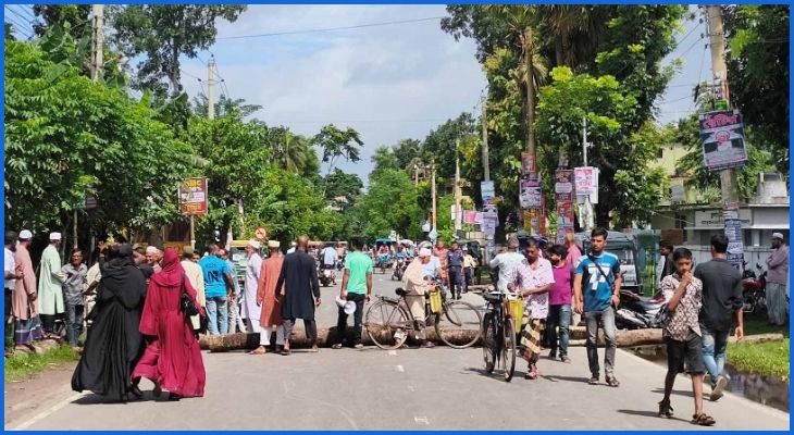 বাগেরহাটে ৮ ঘণ্টার হরতাল-অবরোধ পালিত