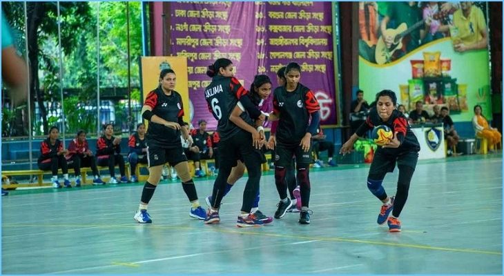 জাতীয় নারী হ্যান্ডবলে আনসার টানা আটবার চ্যাম্পিয়ন