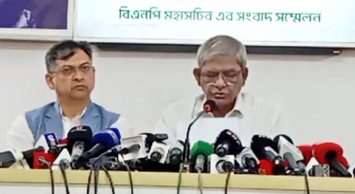 জুলাই ঘোষণাপত্র নতুন গণতান্ত্রিক বাংলাদেশ রূপান্তরের শুরু : ফখরুল