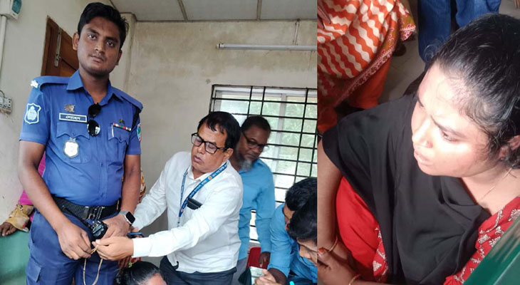 যশোর হাসপাতালে স্বর্ণের চেইন ছিনতাইকালে নারী আটক