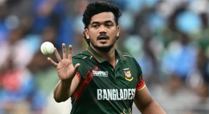 শুরুতে উইকেট নিলেন তাসকিন