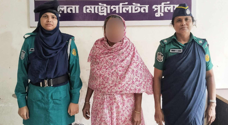 হাসপাতাল থেকে নবজাতক চুরির ঘটনায় নারী গ্রেপ্তার