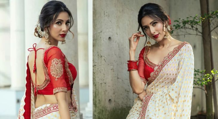 ছুটোছুটির মধ্যে কাটছে মিমের পূজা