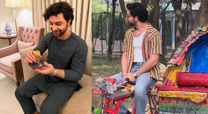 ঢাকায় রিকশা চালালেন আহাদ রেজা