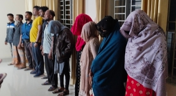 আটক ১৫ বাংলাদেশিকে বিজিবির কাছে হস্তান্তর করেছে বিএসএফ