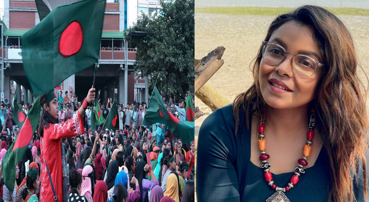 এবার ছাত্র-জনতাকে রাজাকার আখ্যা দিলেন শাওন