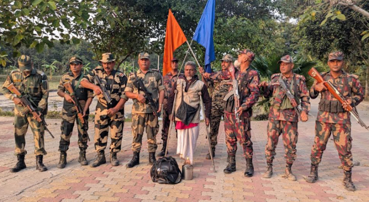 চুয়াডাঙ্গা সীমান্তে বাংলাদেশি নাগরিককে হস্তান্তর