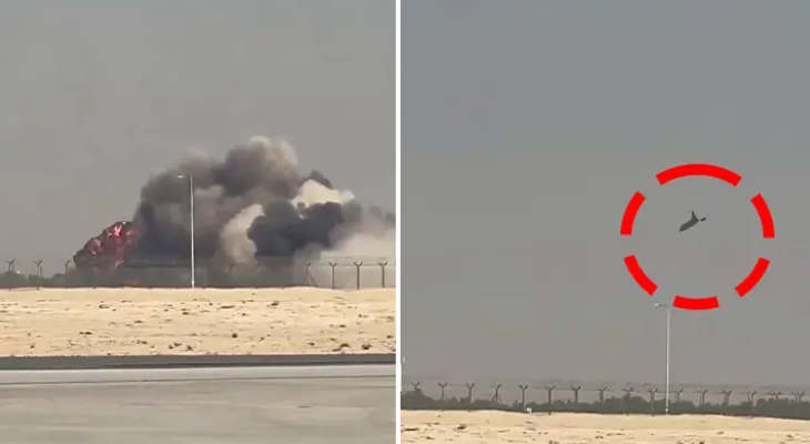 দুবাই এয়ারশোতে ভারতের যুদ্ধবিমান বিধ্বস্ত, পাইলট নিহত