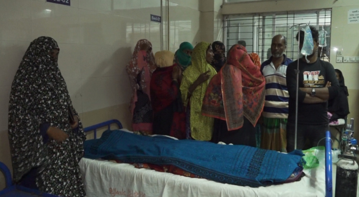 ঝিনাইদহে মোটরসাইকেলের ধাক্কায় নারী নিহত