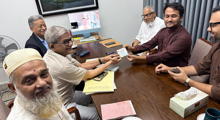 বিএনপিতে যোগ দিলেন জুলাই শহীদ মুগ্ধর ভাই স্নিগ্ধ