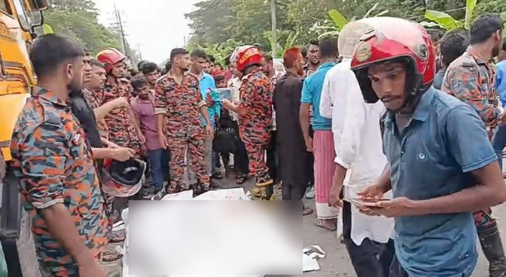 নোয়াখালীতে ট্রাকচাপায় অটোরিকশার ৬ যাত্রী নিহত