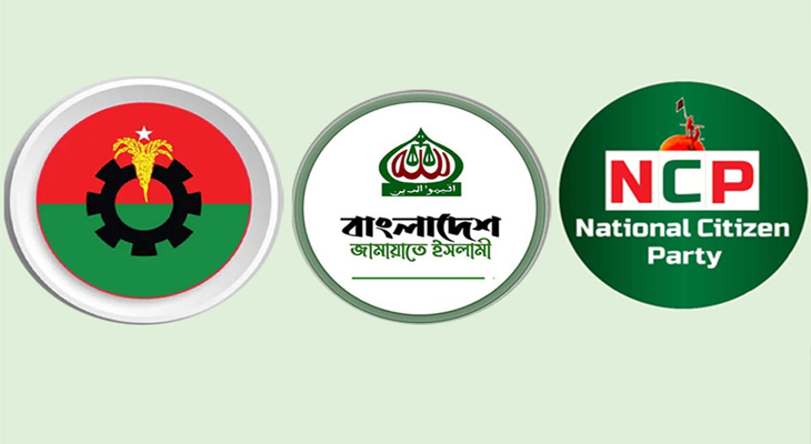 বিএনপি’র যেসব প্রার্থীর বিরুদ্ধে লড়বেন জামায়াত-এনসিপি’র শীর্ষ নেতারা