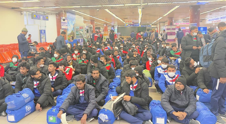 লিবিয়া থেকে দেশে ফিরিয়ে আনা হলো ১৭০ বাংলাদেশিকে