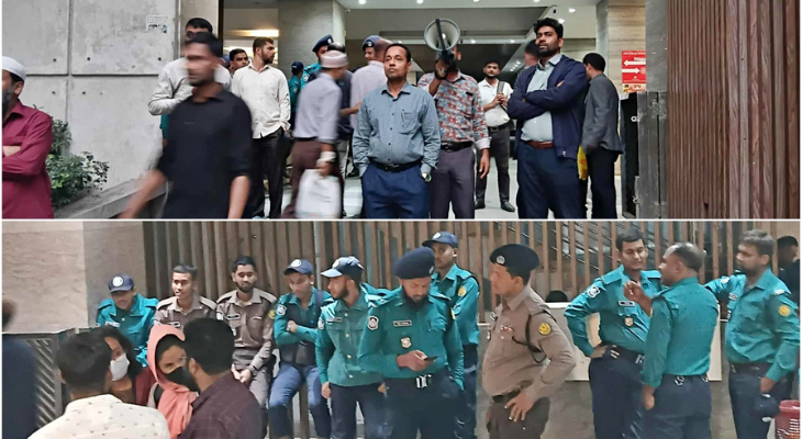 সচিবালয়ে ভাতা দাবিতে অর্থ উপদেষ্টাকে অবরুদ্ধ