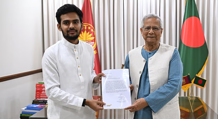 সম্পদের হিসাব বিবরণী জমা দিয়েছেন আসিফ মাহমুদ