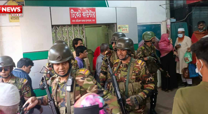 ঢাকা মেডিকেলে সেনা মোতায়েন