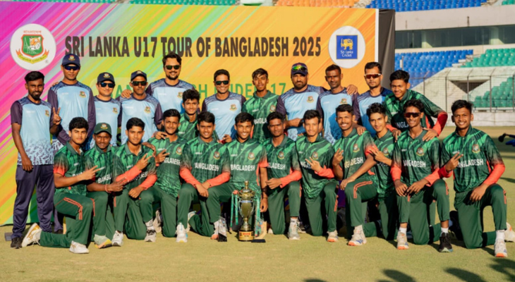 শ্রীলঙ্কাকে হারিয়ে সিরিজ বাংলাদেশের