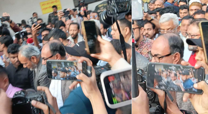 ঢামেকে তোপের মুখে মির্জা আব্বাস