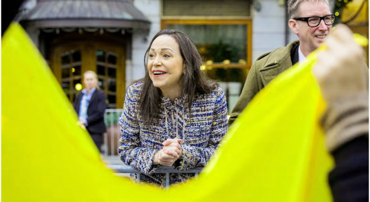 নোবেল নিতে যাওয়ার পথে আহত মাচাদো