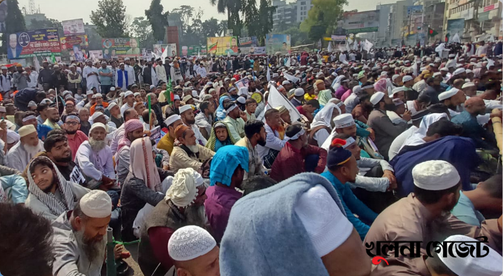 খুলনায় ৮ দলের সমাবেশ শুরু