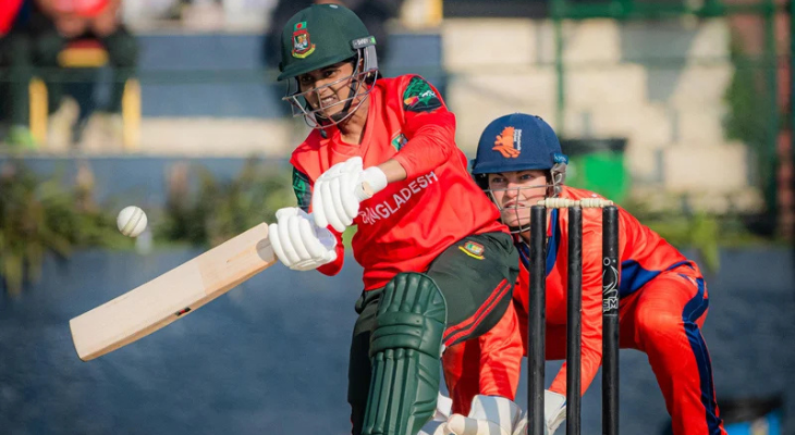 জ্যোতি-সোবহানার ব্যাটে বড় জয় মেয়েদের 