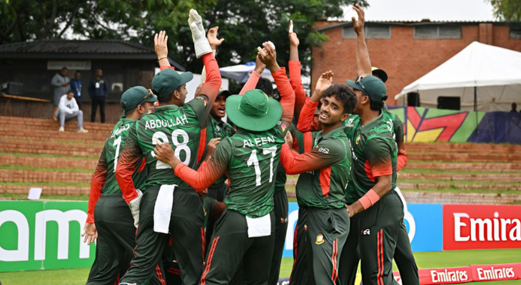 দাপুটে জয়ে সুপার সিক্সে বাংলাদেশ